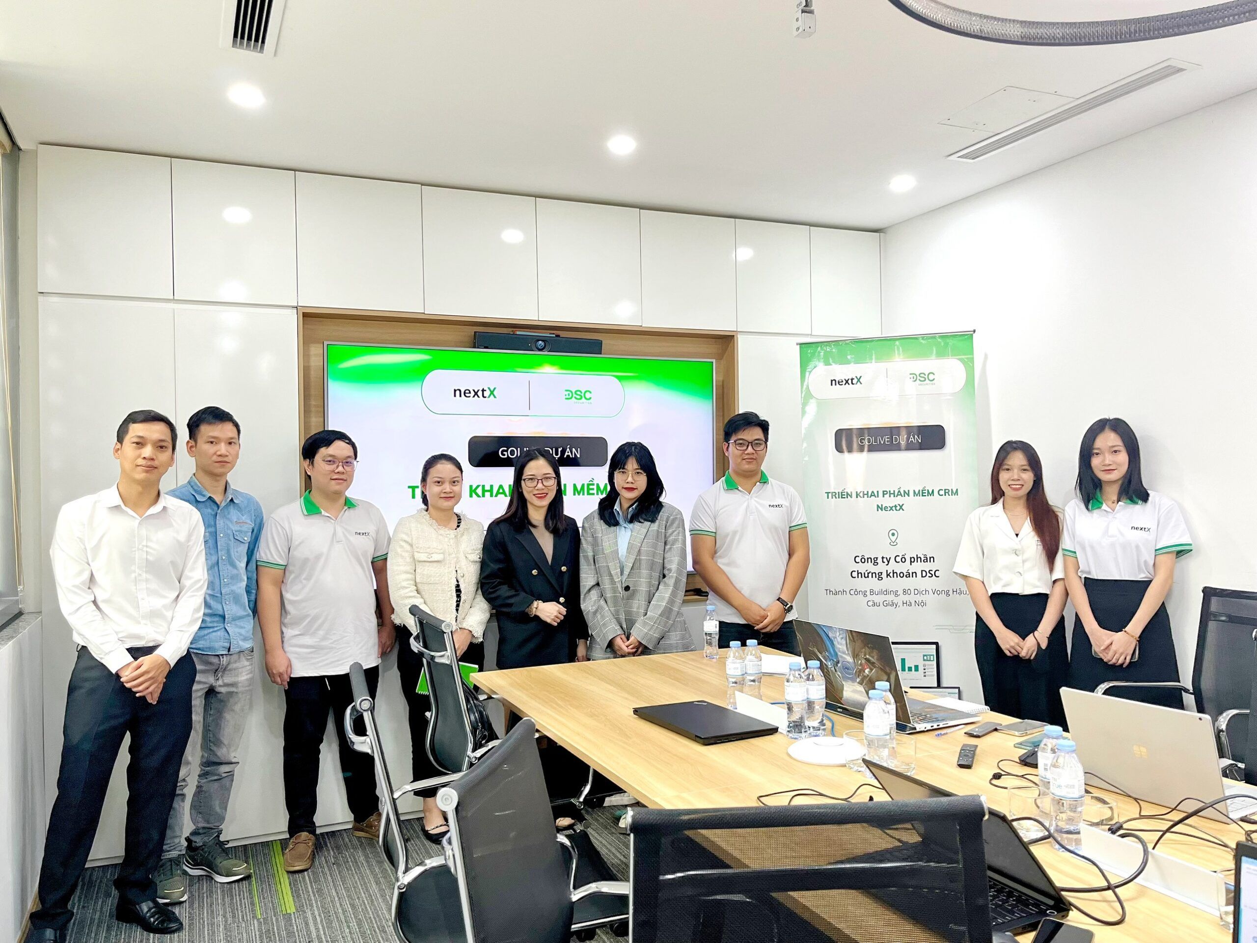 Chứng khoán DSC golive NextX CRM 