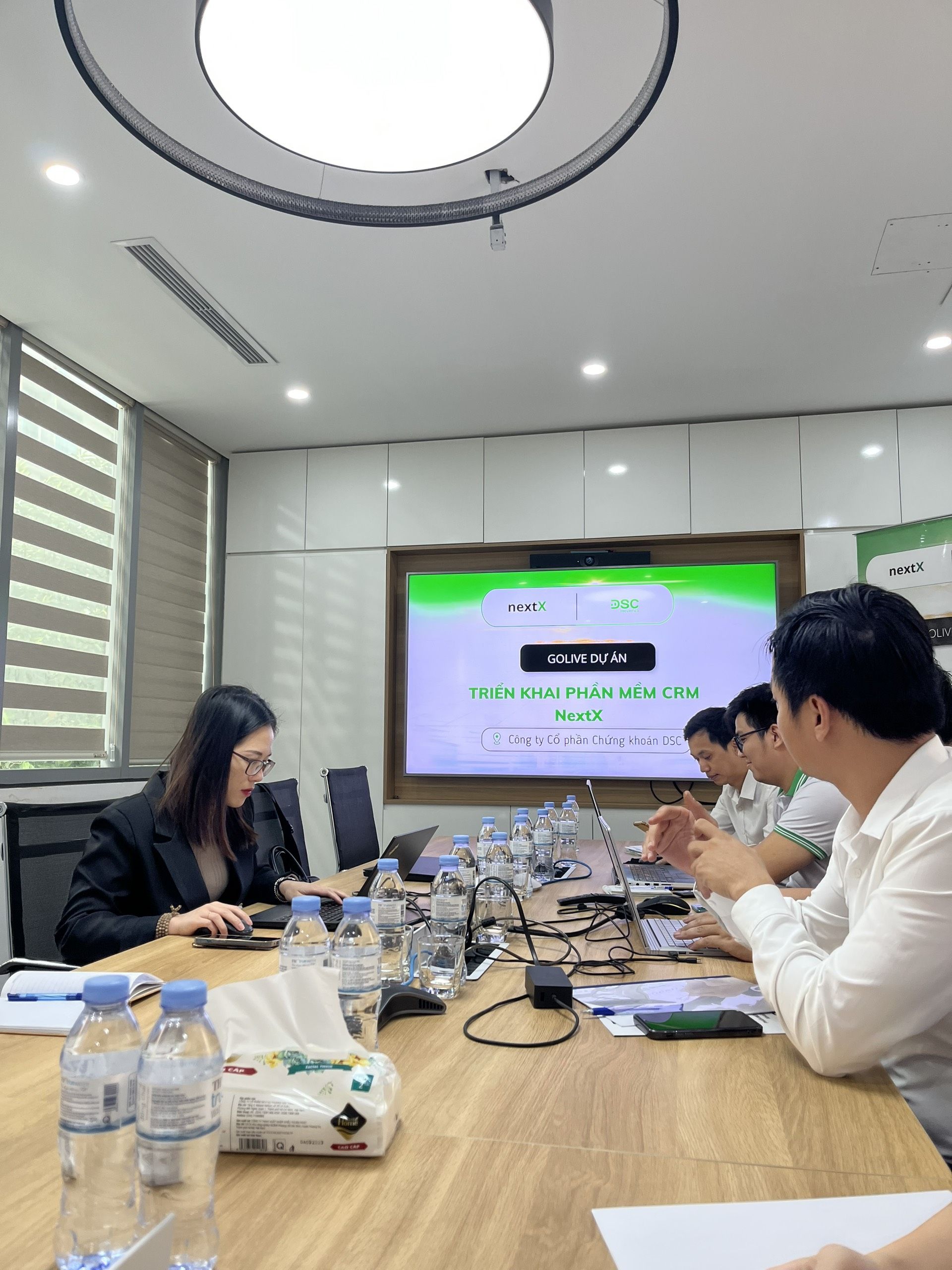 Chứng khoán DSC golive NextX CRM 