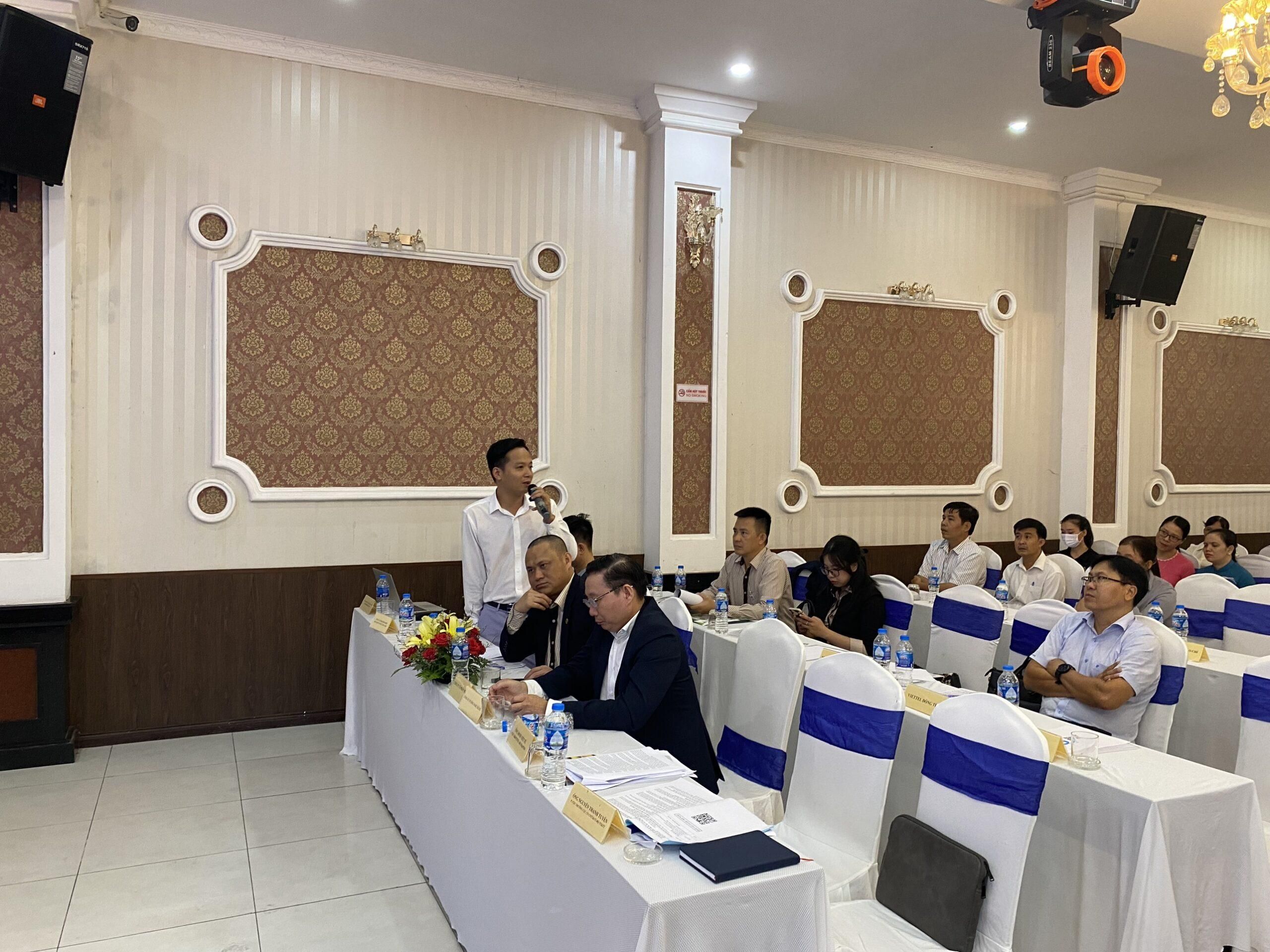 CEO phát biêut tại lễ ký kết