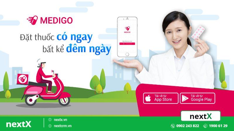 app đặt thuốc online Medigo