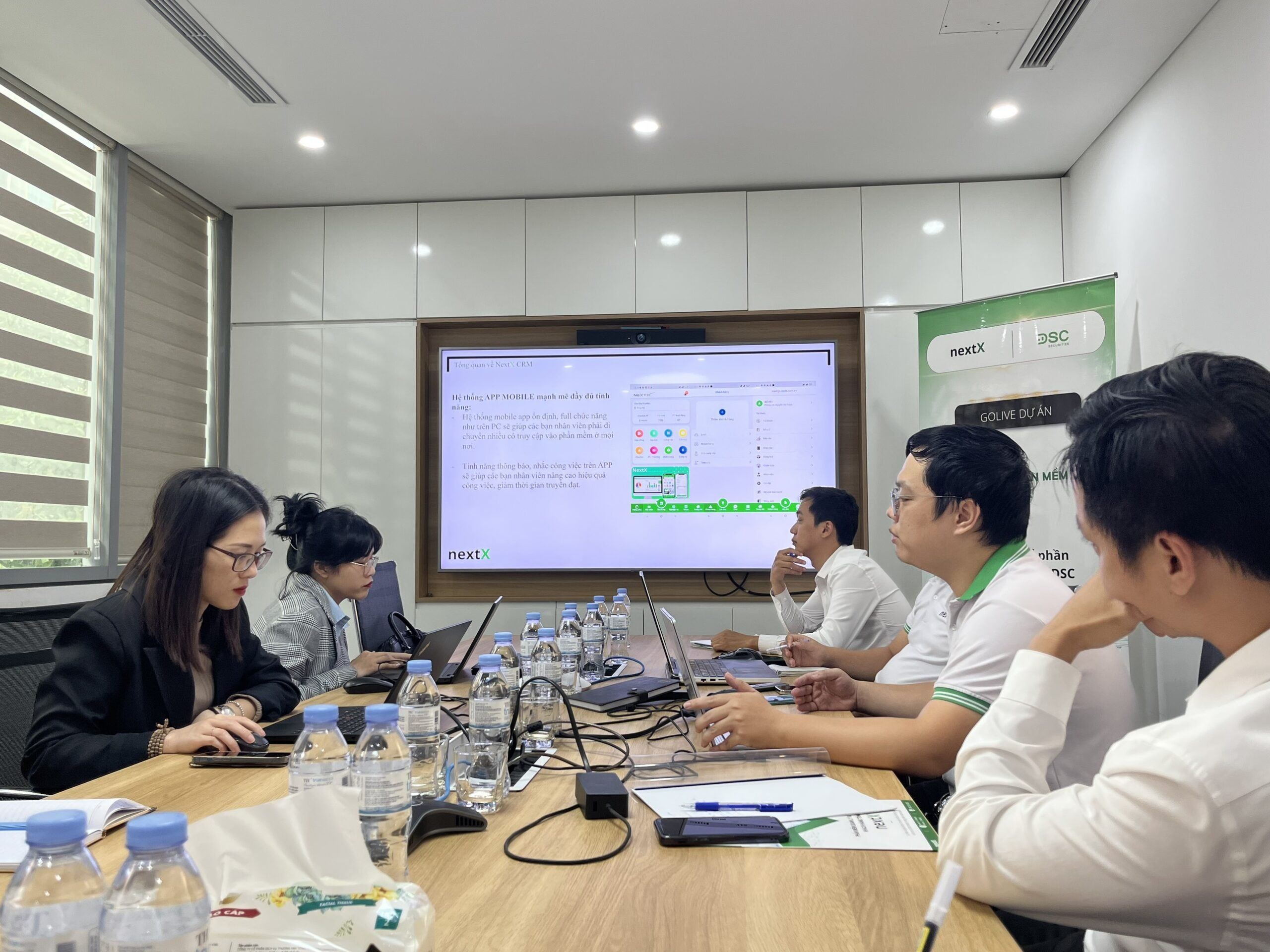 Chứng khoán DSC golive NextX CRM 