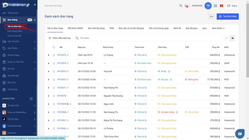 Haravan – Giải pháp bán hàng Omnichannel