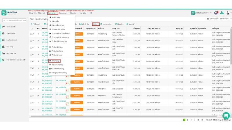 Phần mềm Mobiwork DMS