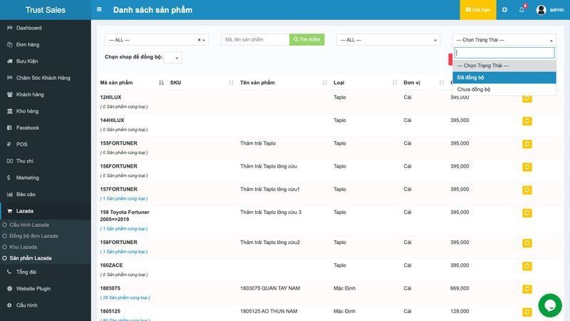 Phần mềm bán hàng TrustSales